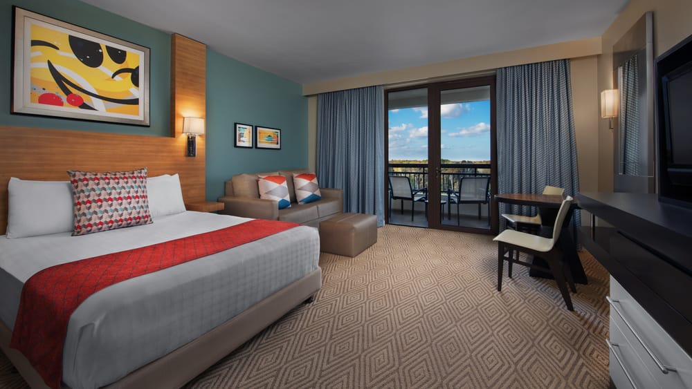 WDW - Bay Lake Tower - Deluxe Studio - Bedroom-1000x563-43dba24 Disney World Resort: Bay Lake Tower Bedroom