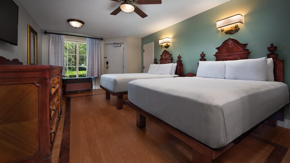 WDW - DPOR - FQ - Bedroom-1000x563-43dba24 Disney World Resort: Port Orleans French Quarter Room View