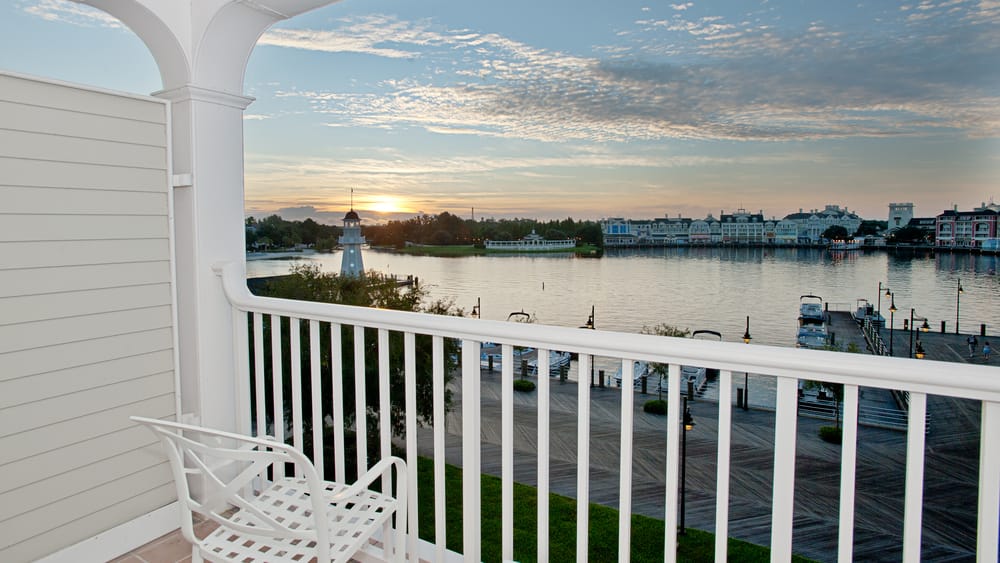Disney World Resort: Yacht Club Balcony